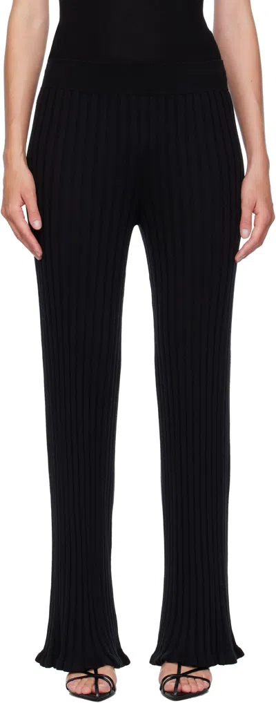 Lisa Yang Black Eveline Trousers