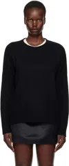 Lisa Yang Black Mila Sweater In Bl Black