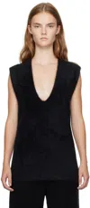 LISA YANG BLACK NELLA VEST