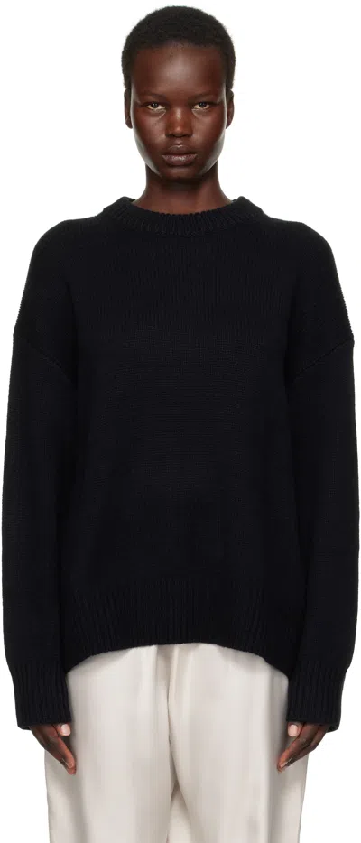 Lisa Yang Black Renske Sweater In Bl Black