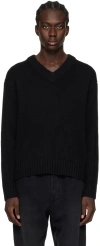 Lisa Yang Black 'the Loup' Sweater In Bl Black