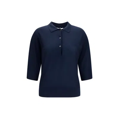 Lisa Yang Blue Cashmere Sweater