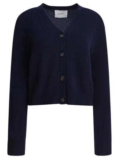 Lisa Yang Blue Knitted Cashmere Knitwear