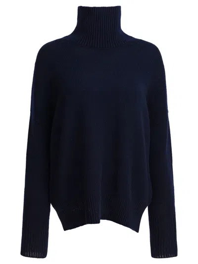 Lisa Yang Blue Knitted Cashmere Knitwear