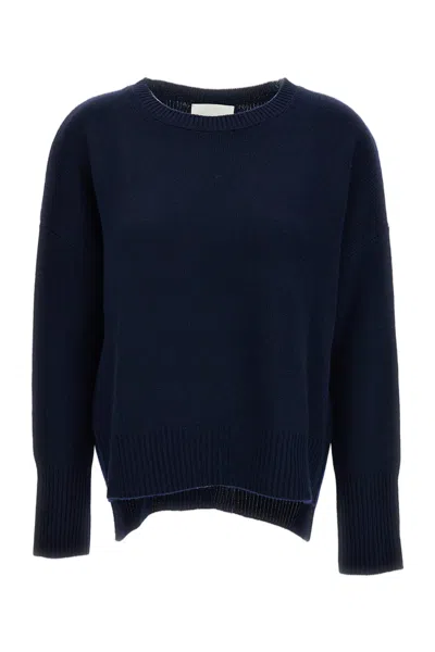 Lisa Yang Blue Mila Premium Cashmere Sweater