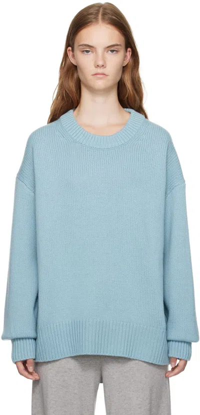 Lisa Yang Blue Renske Sweater In Pb Powder Blue