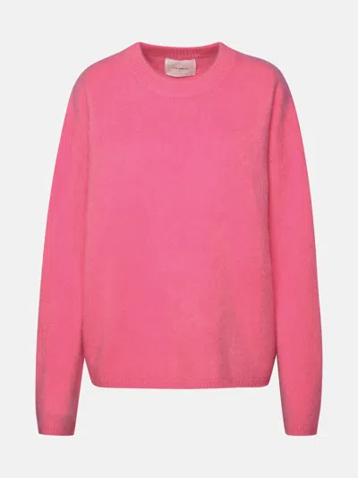 Lisa Yang Bright Pink 'natalia' Cashmere Sweater