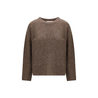 Lisa Yang Lova Crew-neck Sweater In Brown