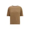 Lisa Yang Brown Cashmere Sweatshirt In Brown
