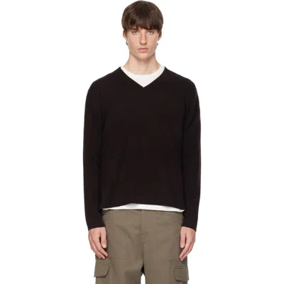 Lisa Yang Brown Clayton Sweater In Black
