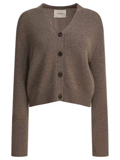 Lisa Yang Brown Knitted Cashmere Knitwear
