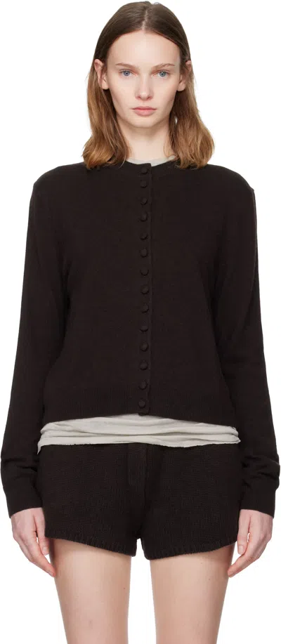 Lisa Yang Brown Wilona Cardigan