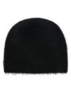 Lisa Yang Brushed Beanie In 黑色