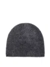 Lisa Yang Brushed Beanie In Gray