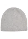Lisa Yang Brushed Cashmere Beanie In Grey