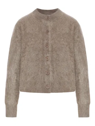 LISA YANG BRUSHED CASHMERE CARDIGAN