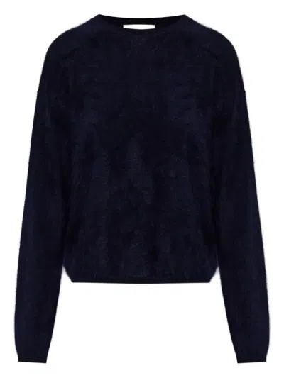 Lisa Yang Brushed Cashmere Sweater In Black