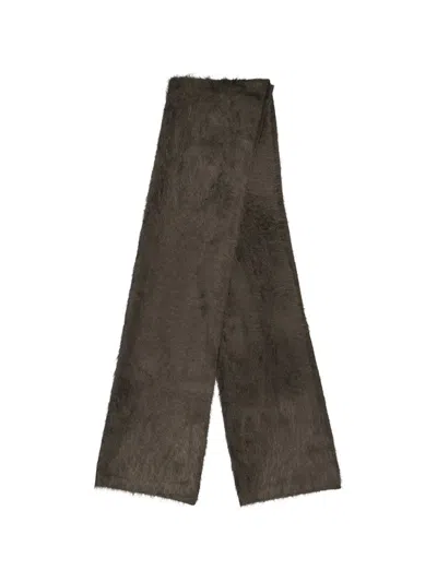 Lisa Yang Brushed Cashmere Scarf In Brown