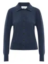Lisa Yang Button-down Collar Cashmere Cardigan