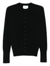 Lisa Yang Button-front Cardigan In Black