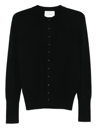 Lisa Yang Button-front Cardigan In Black