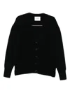Lisa Yang Button-front Cashmere Cardigan In Black