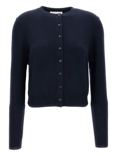 Lisa Yang Buttoned Cardigan In Blue