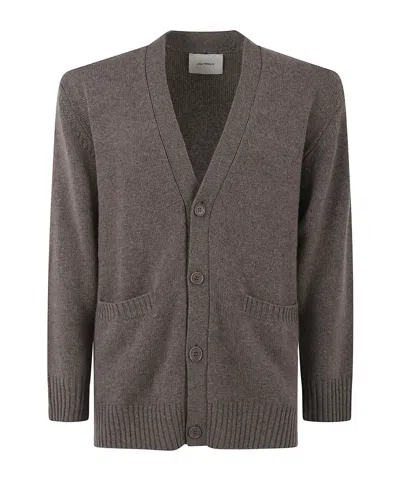 Lisa Yang Buttoned Cardigan Knitwear In Black
