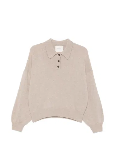 Lisa Yang Button-fastening Polo Shirt In Neutral