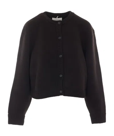 Lisa Yang Emmylou Cashmere Cardigan In Brown