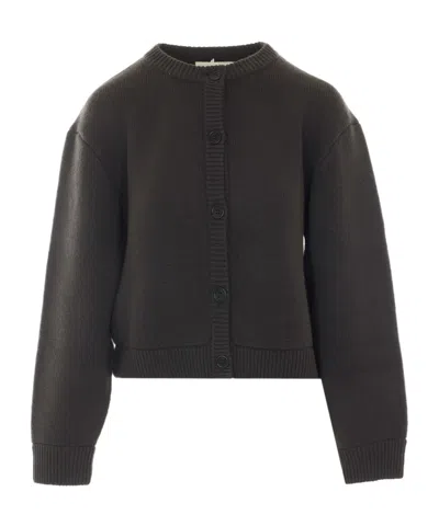 Lisa Yang Dark Fern Emmylou Cardigan In Gray
