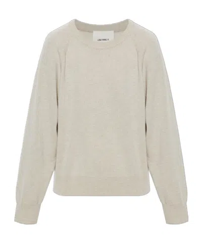 Lisa Yang Cambie Open-back Knitted Sweater In Neutral