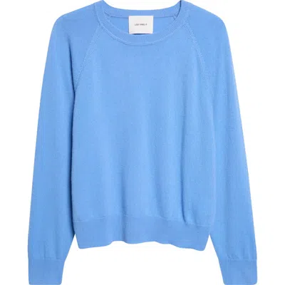 Lisa Yang Cambrie Raglan Sleeve Cashmere Sweater In Blue