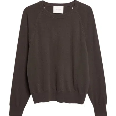 Lisa Yang Cambrie Raglan Sleeve Cashmere Sweater In Brown