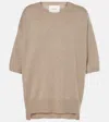 Lisa Yang Camille Cashmere Sweater In Beige