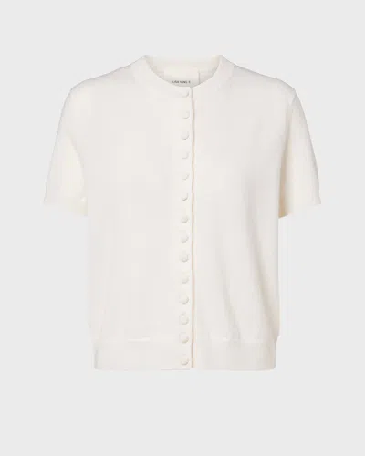 Lisa Yang Cardigan Lunea Cashmere In White