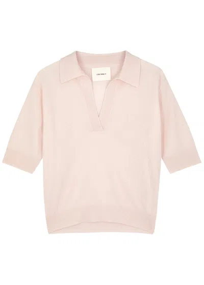 Lisa Yang Carina Cashmere Top In Pink