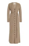 Lisa Yang Carlie Convertible Cashmere Maxi Dress In Neutral
