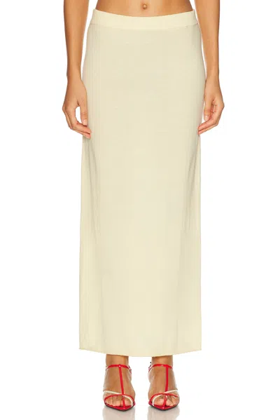 Lisa Yang Carlotta Skirt In Yellow