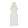 Lisa Yang Carmen Cashmere Mini Dress In Off-white