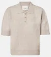 Lisa Yang Carolyn Cashmere Polo Sweater In Neutral