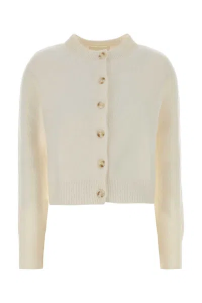 Lisa Yang Cashmere Azalea Cardigan In Neutral