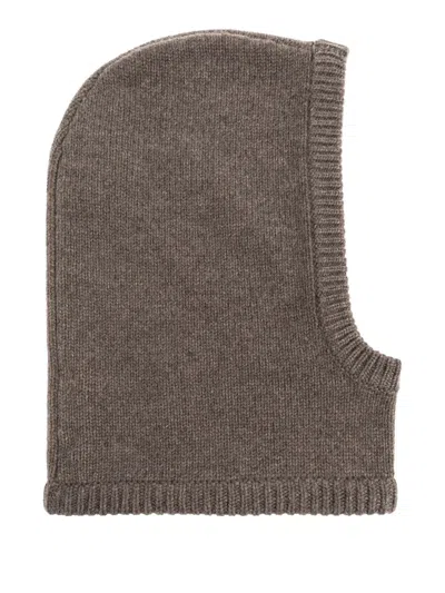 Lisa Yang Cashmere Balaclava In Brown