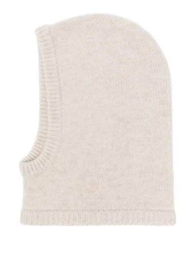 Lisa Yang Cashmere Balaclava In Neutral