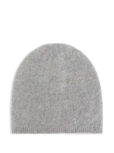 Lisa Yang Cashmere Beanie In Grey
