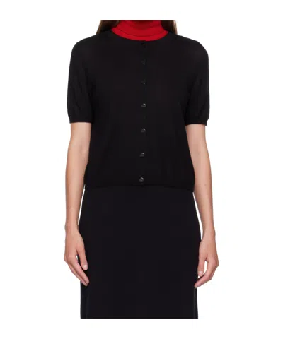 Lisa Yang Cashmere Cardigan In Black