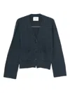 Lisa Yang Danni Cashmere Cardigan In Blue