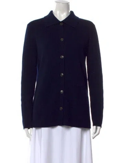 Pre-owned Lisa Yang Cashmere Crew Neck Sweater In Black