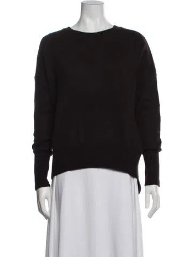 Pre-owned Lisa Yang Cashmere Crew Neck Sweater In Brown