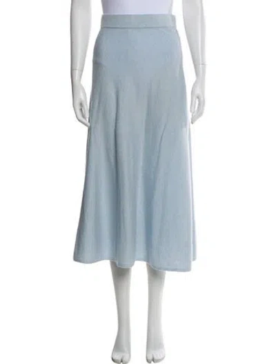 Pre-owned Lisa Yang Cashmere Crew Neck Sweater W/ Tags In Blue